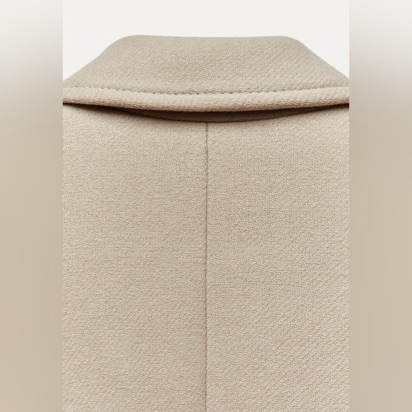ZARA NEW WITH TAGS COAT WITH MANTECO WOOL ZW COLLECTION BLOGGER’S FAVORITE 😍 - Picture 14 of 15